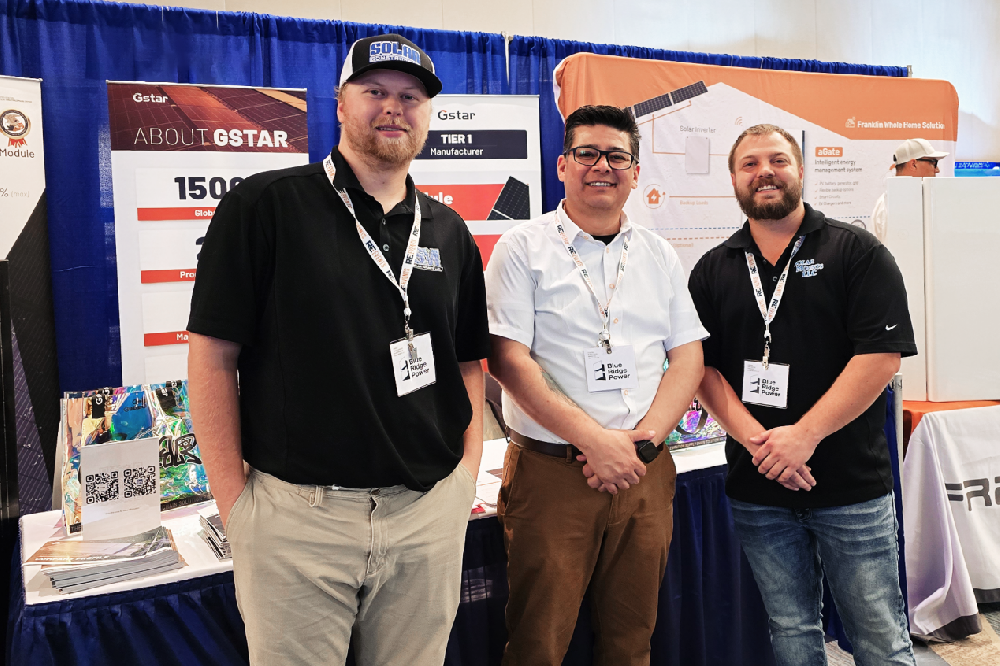 Solar panel installation