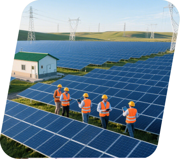 公用事业太阳能系统